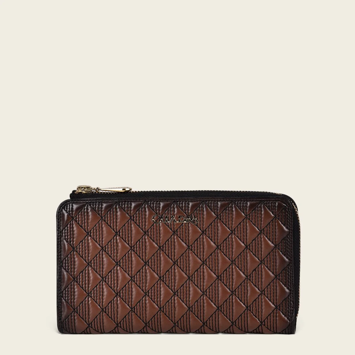 Cartera en piel genuina para dama