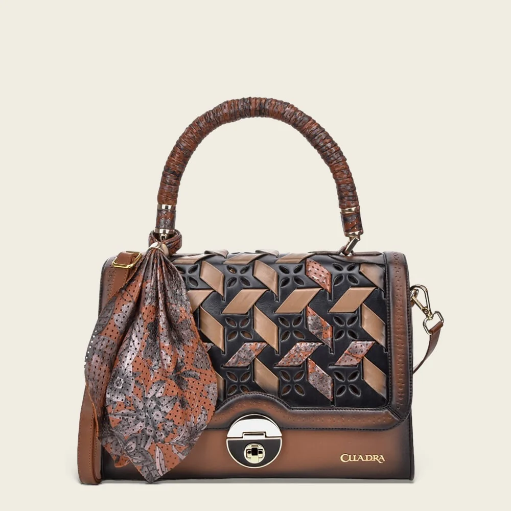 Bolso para dama en piel genuina