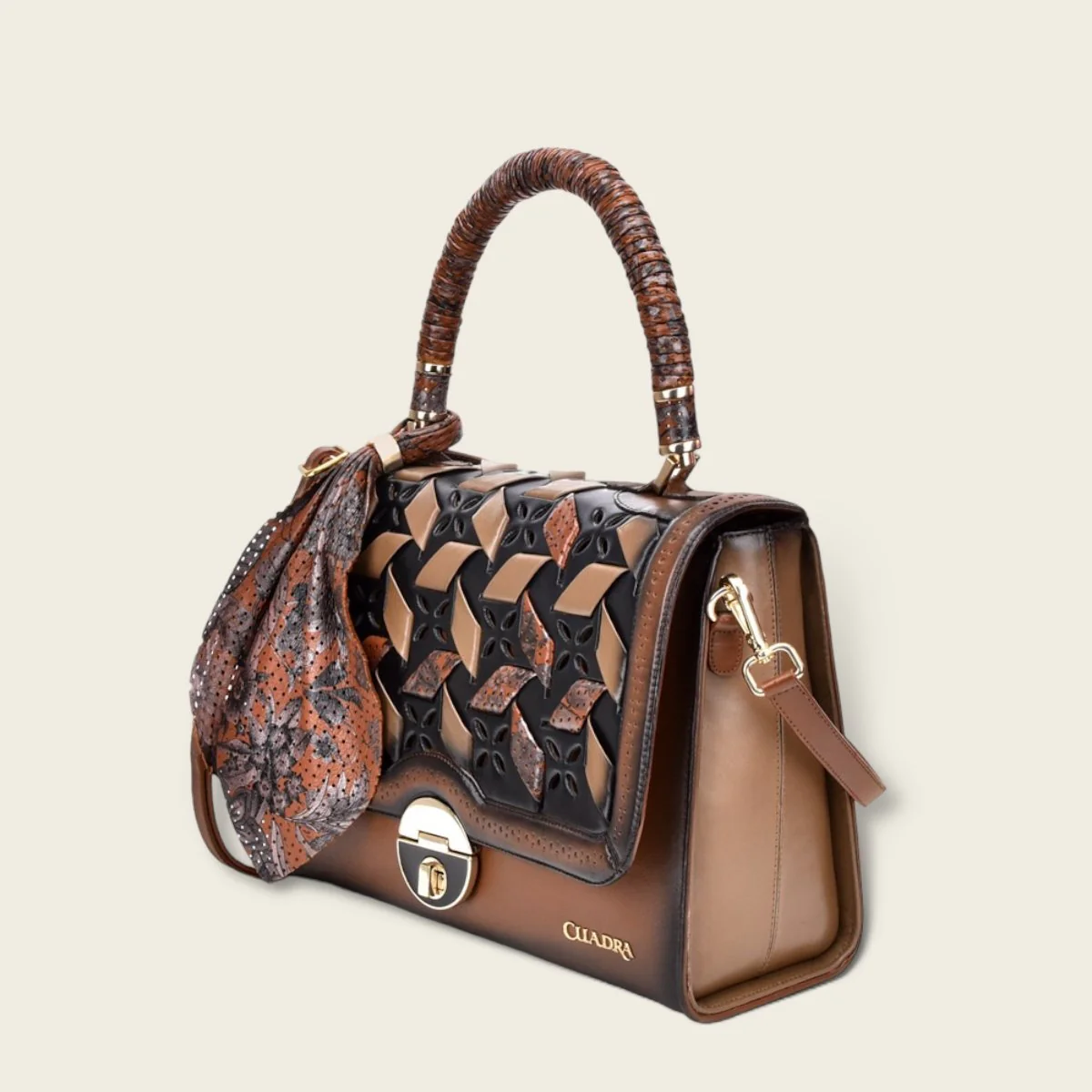 Bolso para dama en piel genuina
