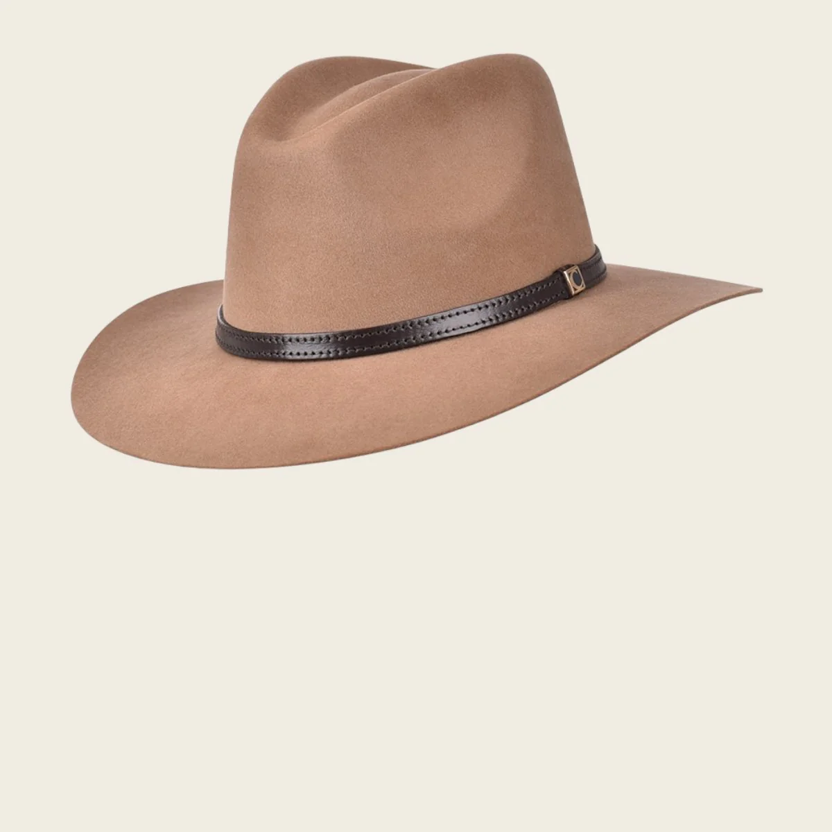 Sombrero de pelo genuino de conejo