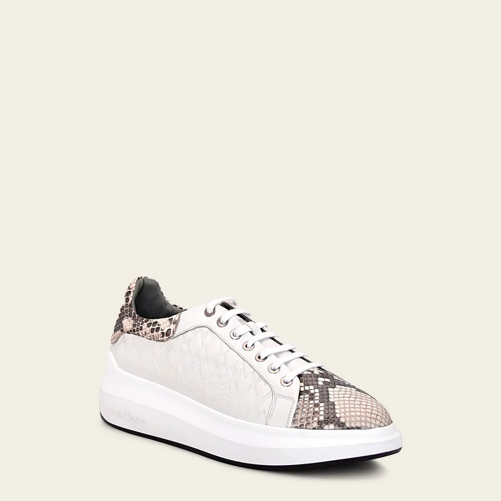 Sneakers para dama de pitón
