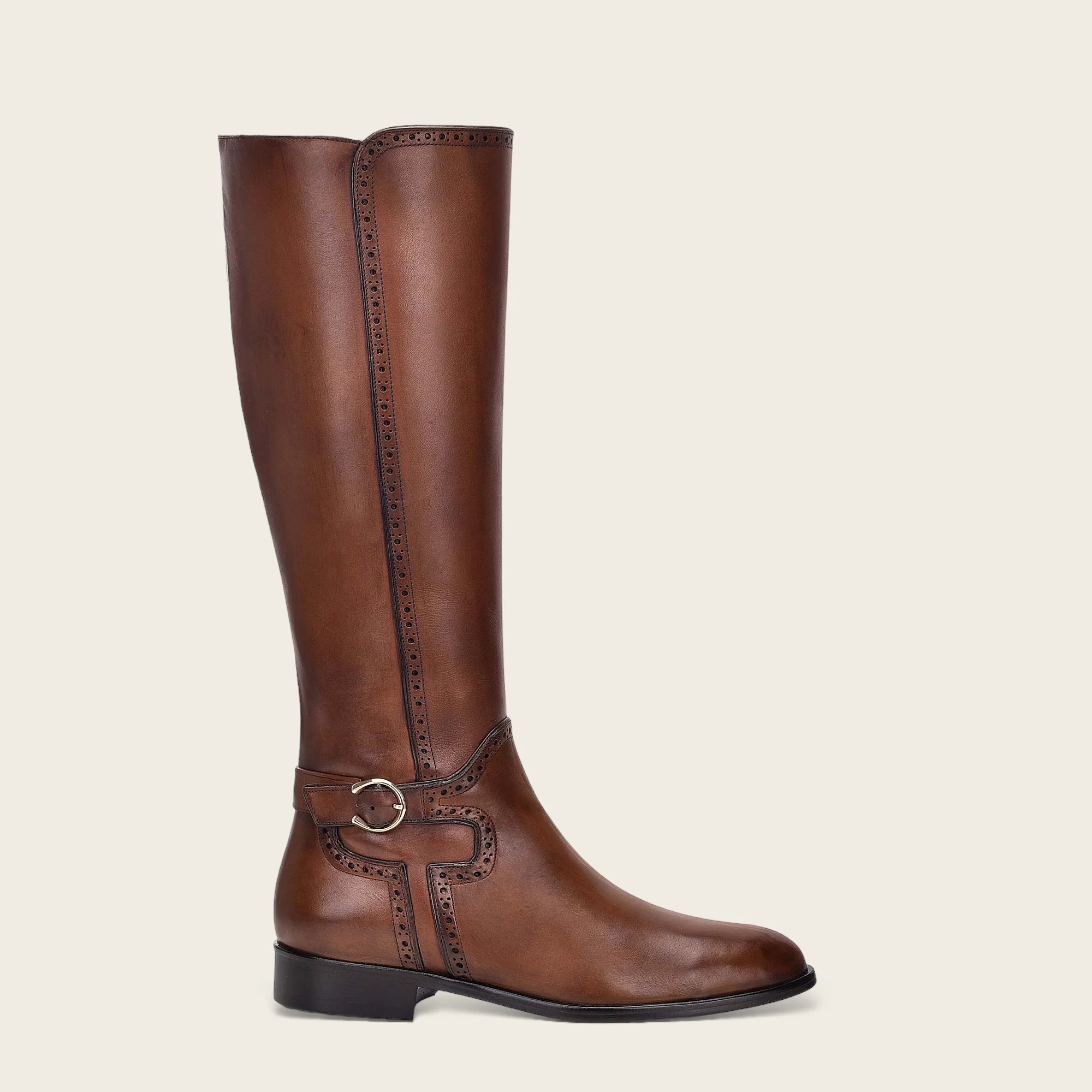 Bota casual en piel genuina para dama