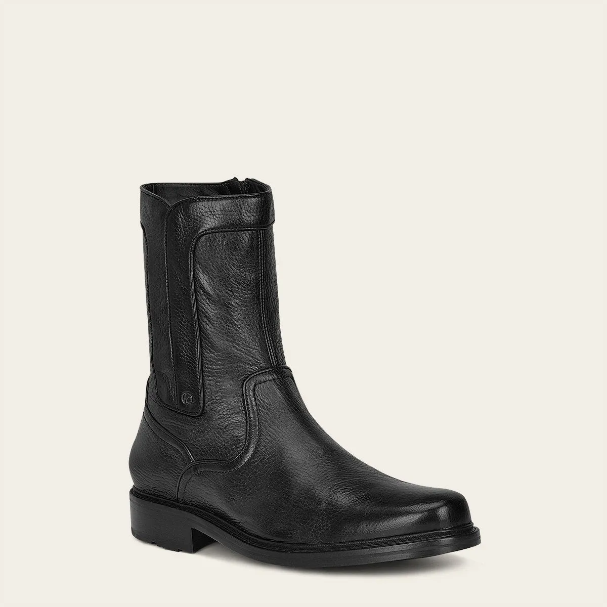 Bota de vestir en piel genuina de venado.