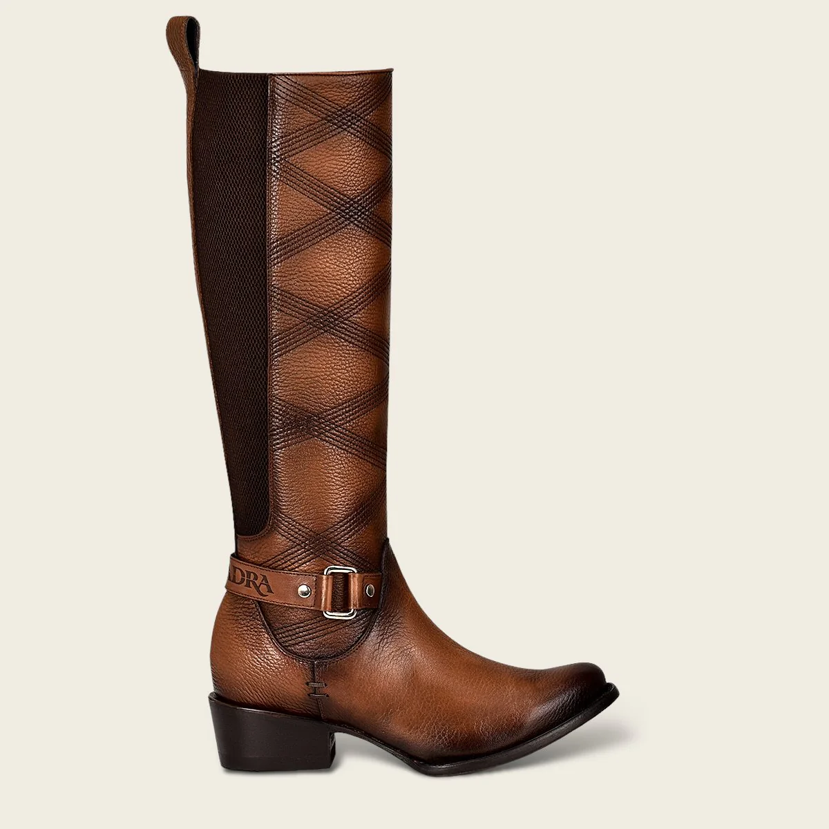 Bota casual en piel genuina para dama