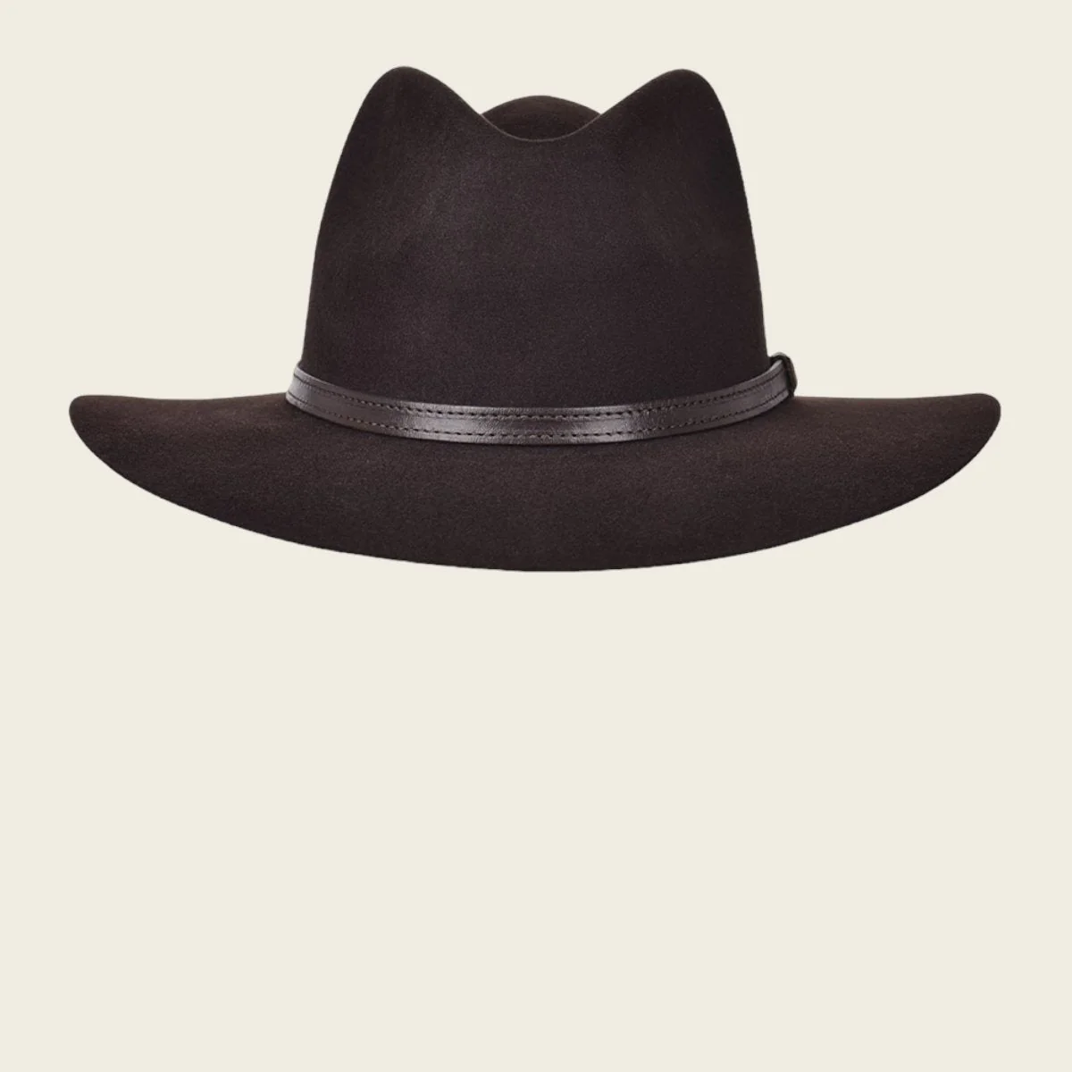 Sombrero de pelo genuino de conejo