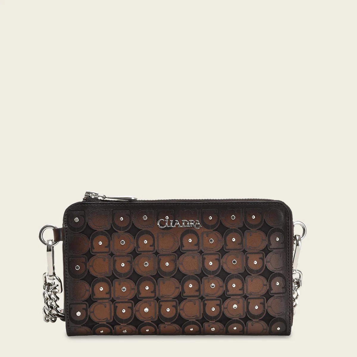 Cartera en piel genuina para dama