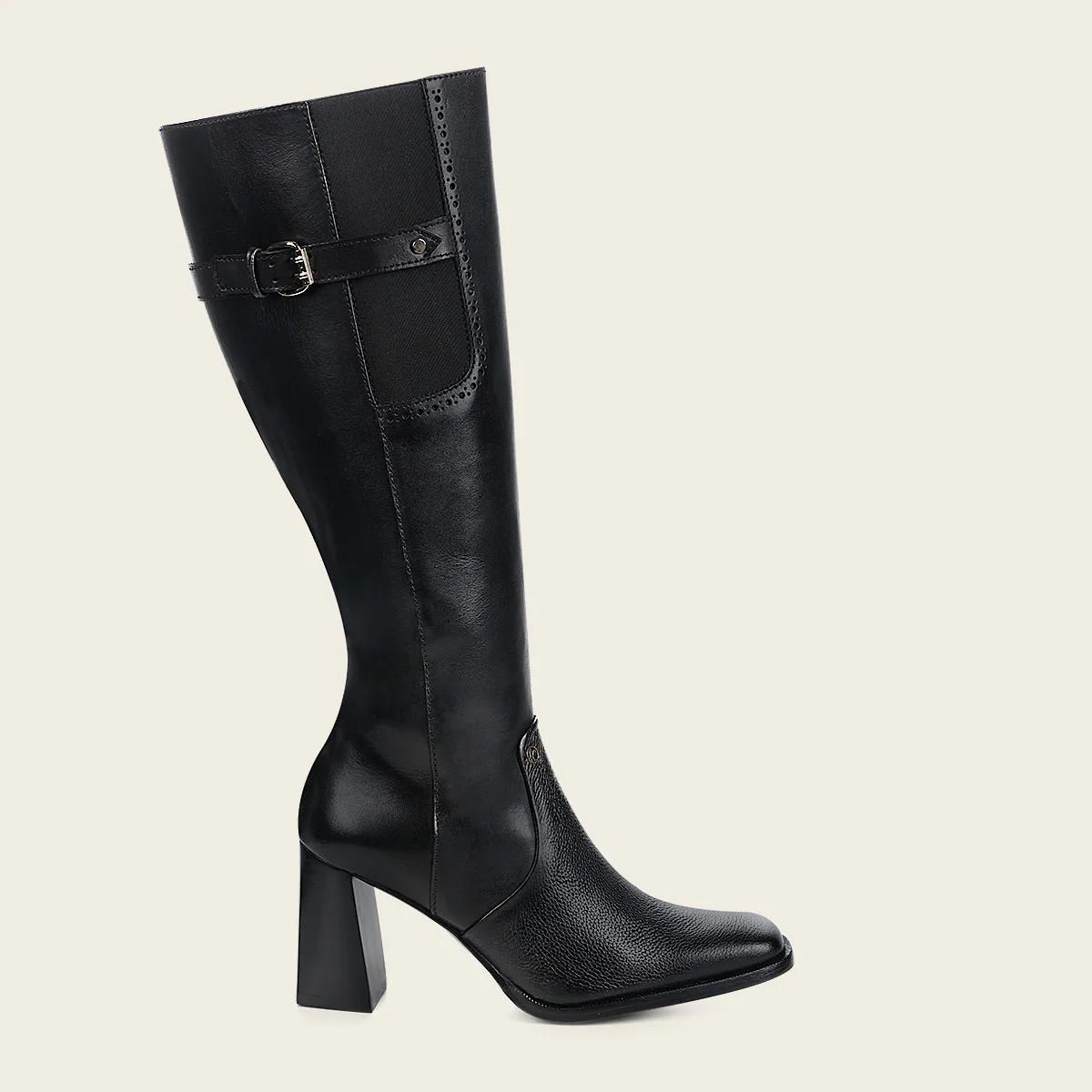 Bota de vestir en piel genuina para dama