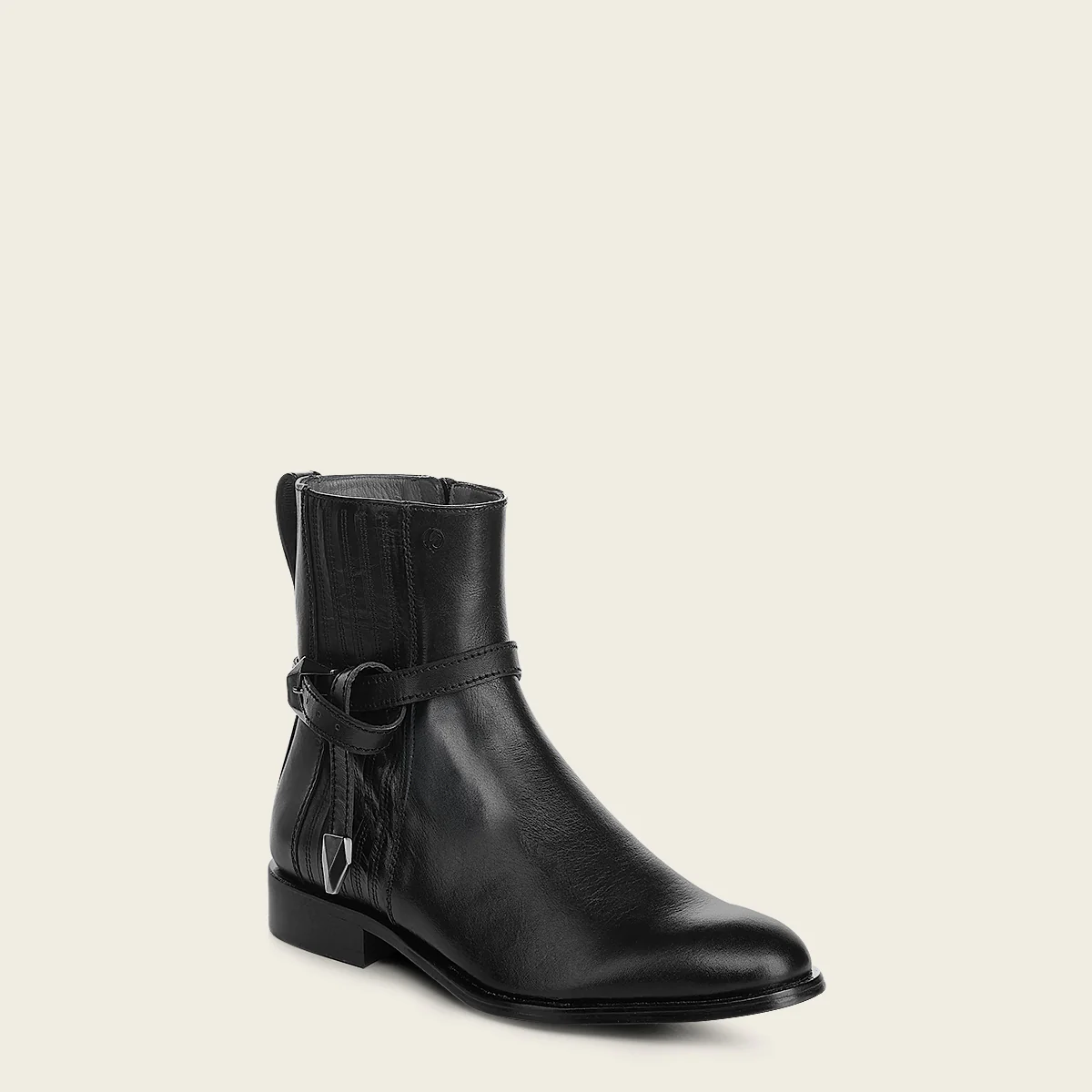 Botin de vestir en piel genuina para dama