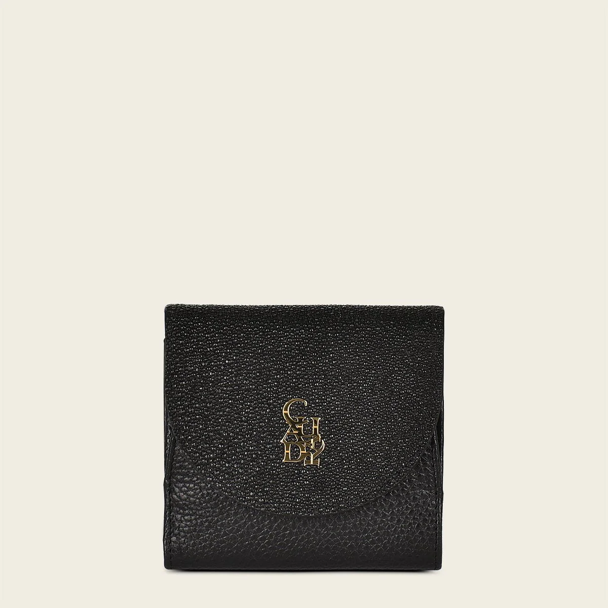 Cartera en piel genuina de mantarraya para dama