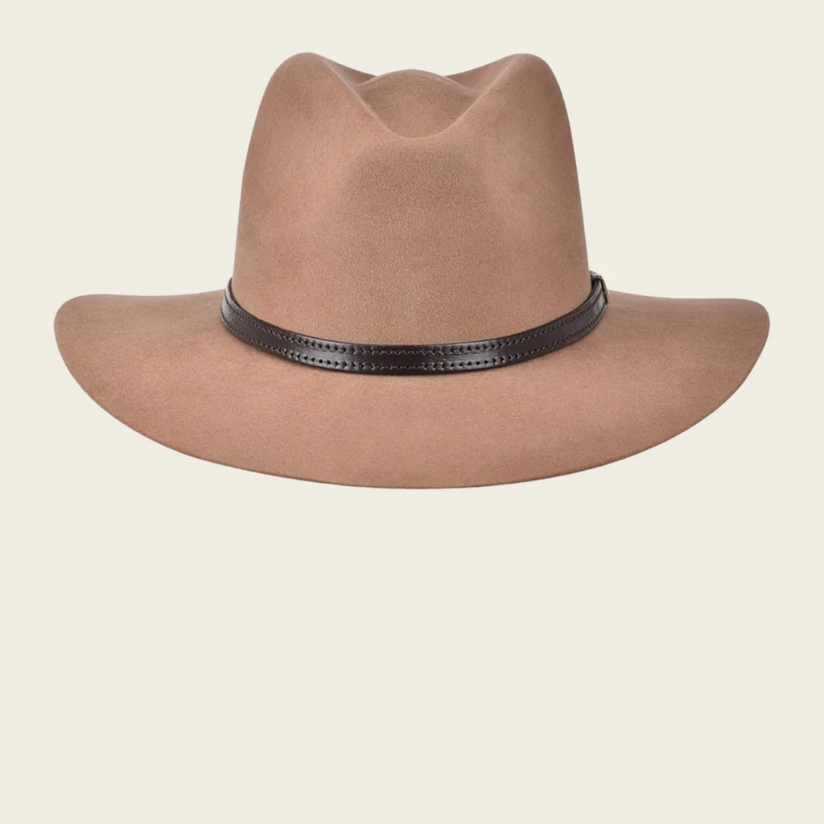 Sombrero de pelo genuino de conejo