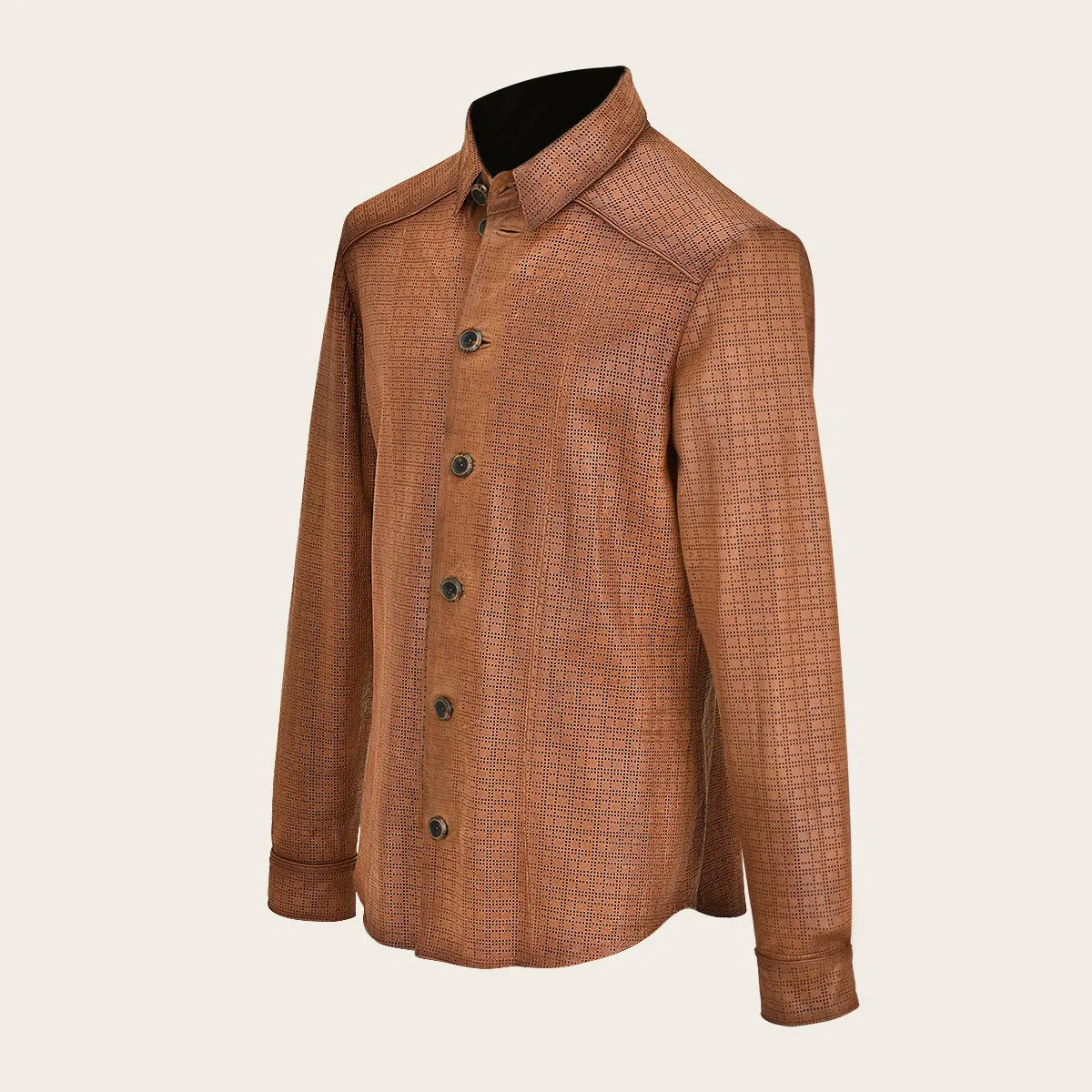 Camisola En Piel Genuina.