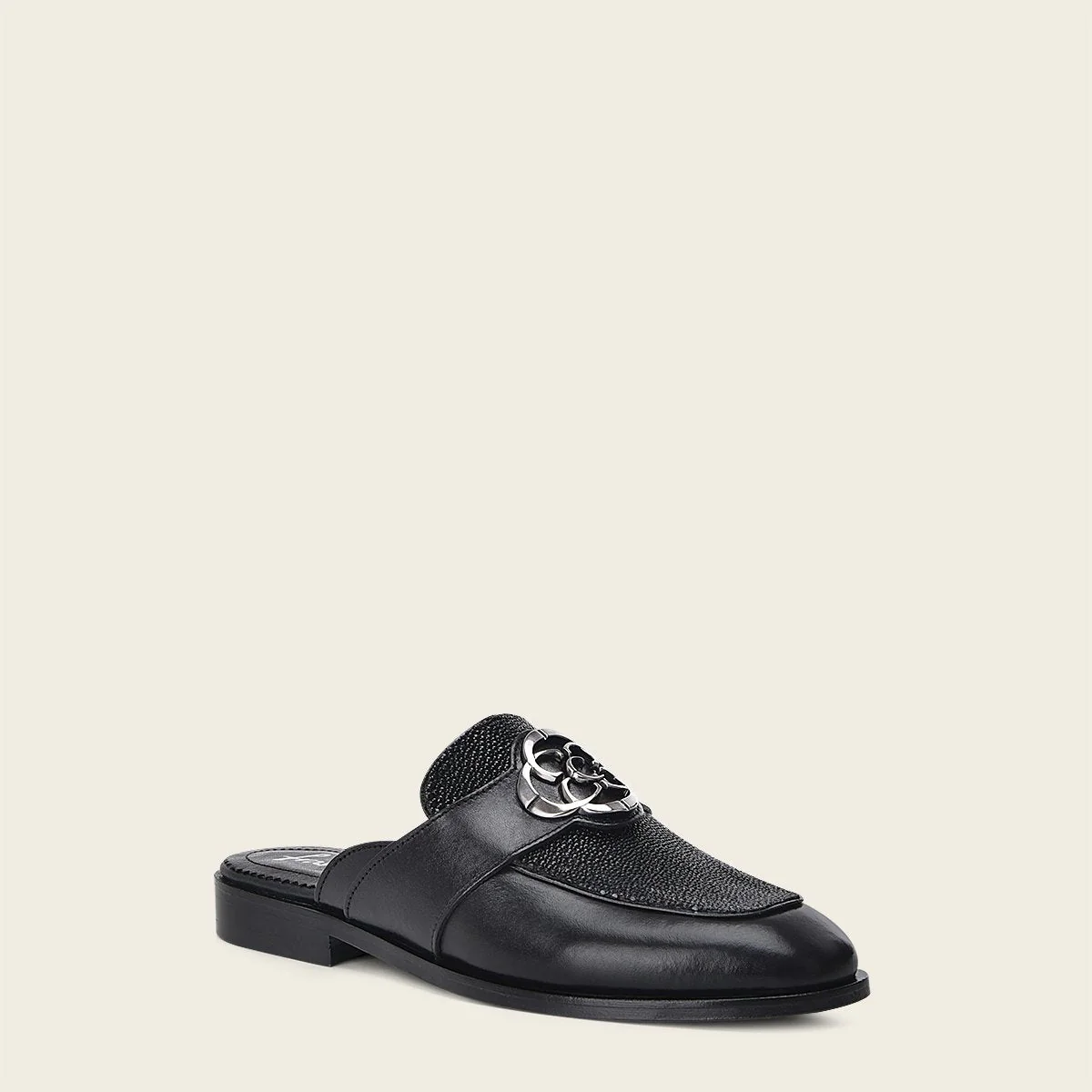 Mule en piel genuina de mantarraya