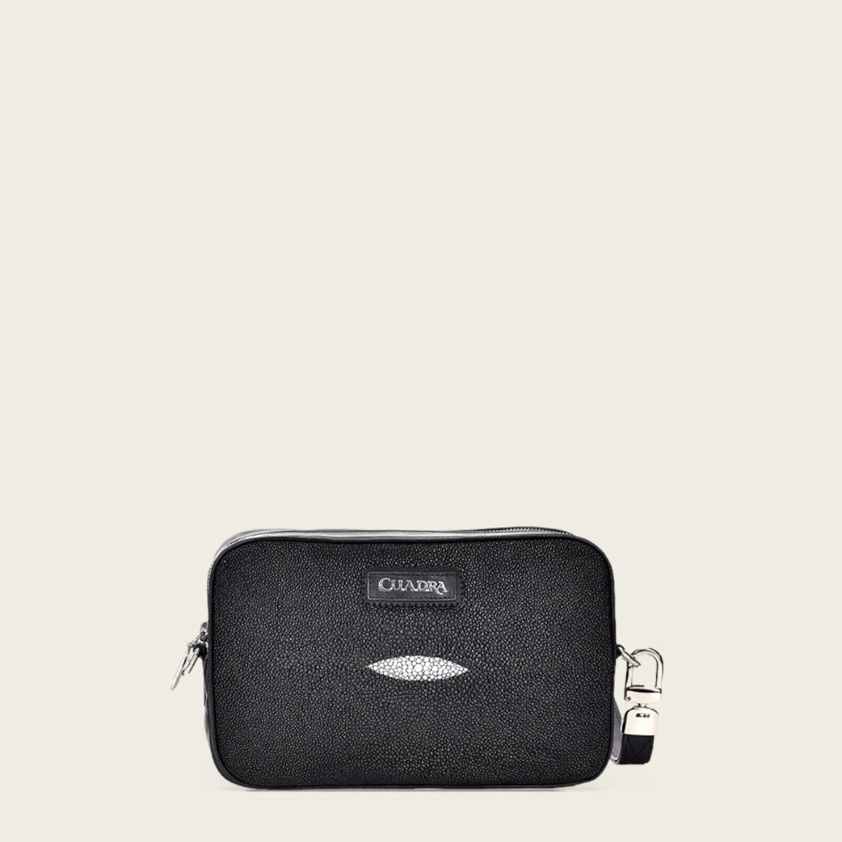 Bolso para hombre en piel exótica