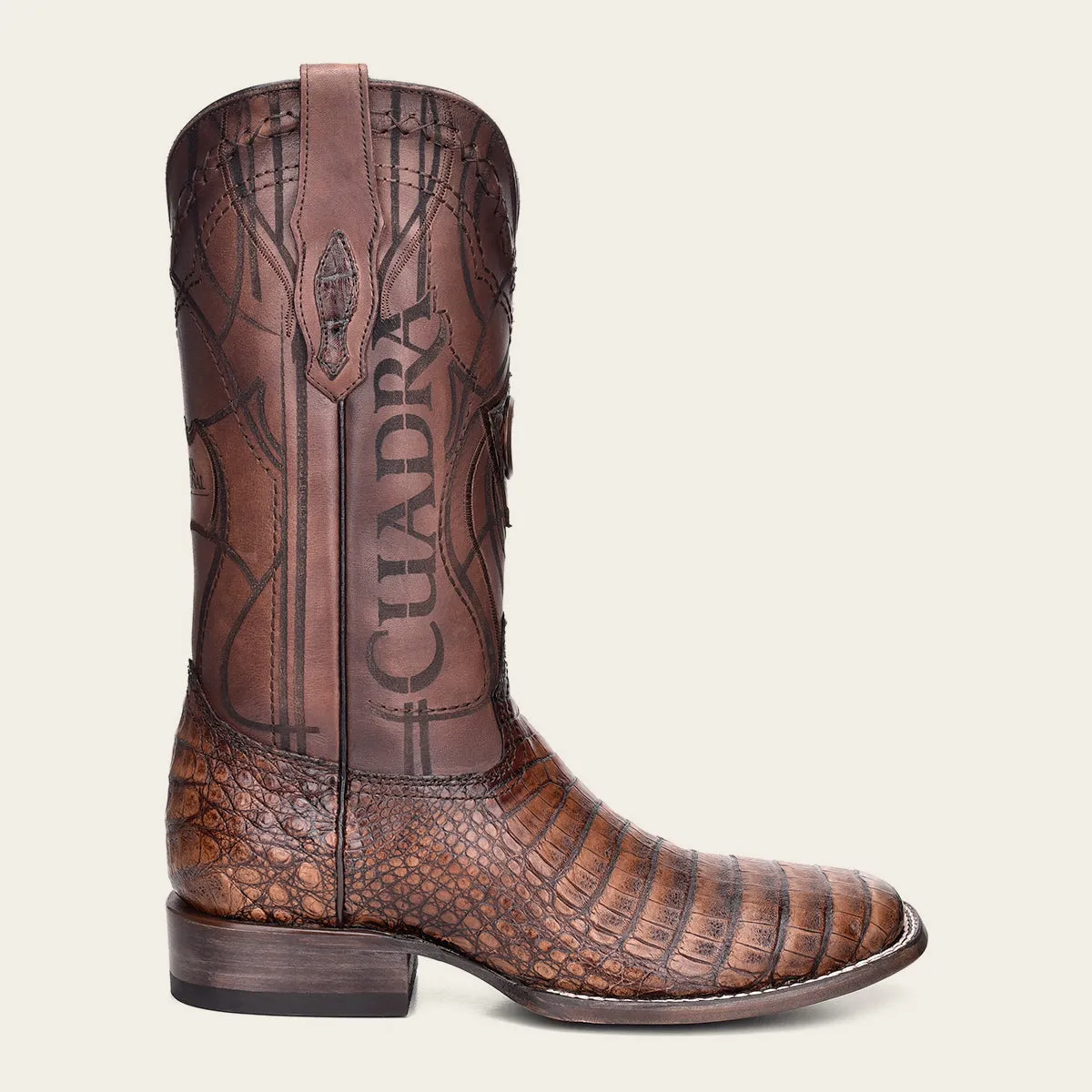 Bota en piel genuina de fuscus