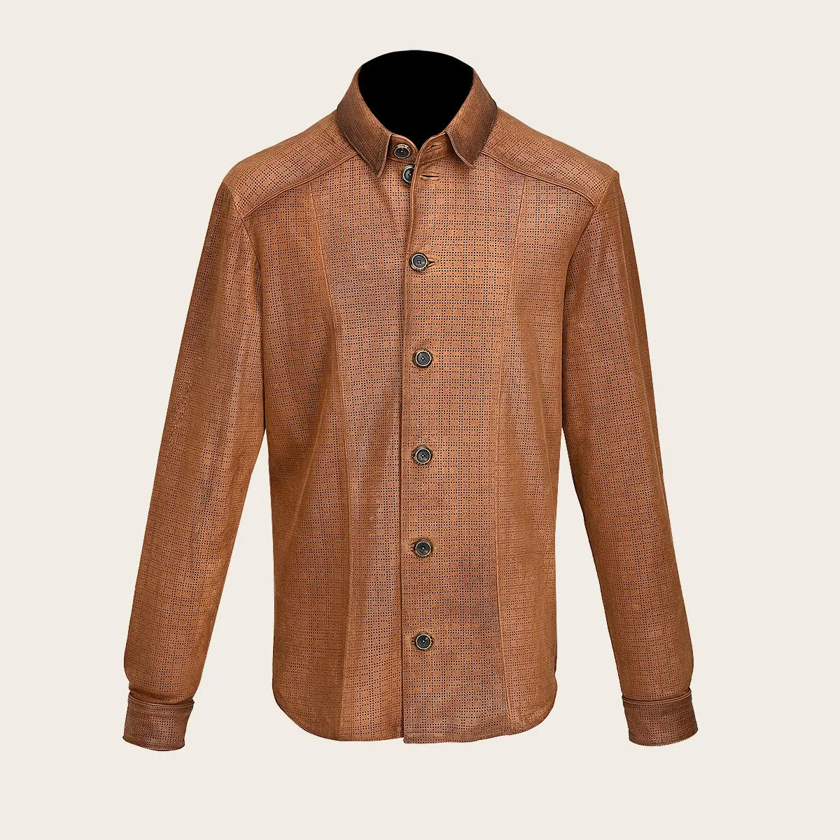 Camisola En Piel Genuina.