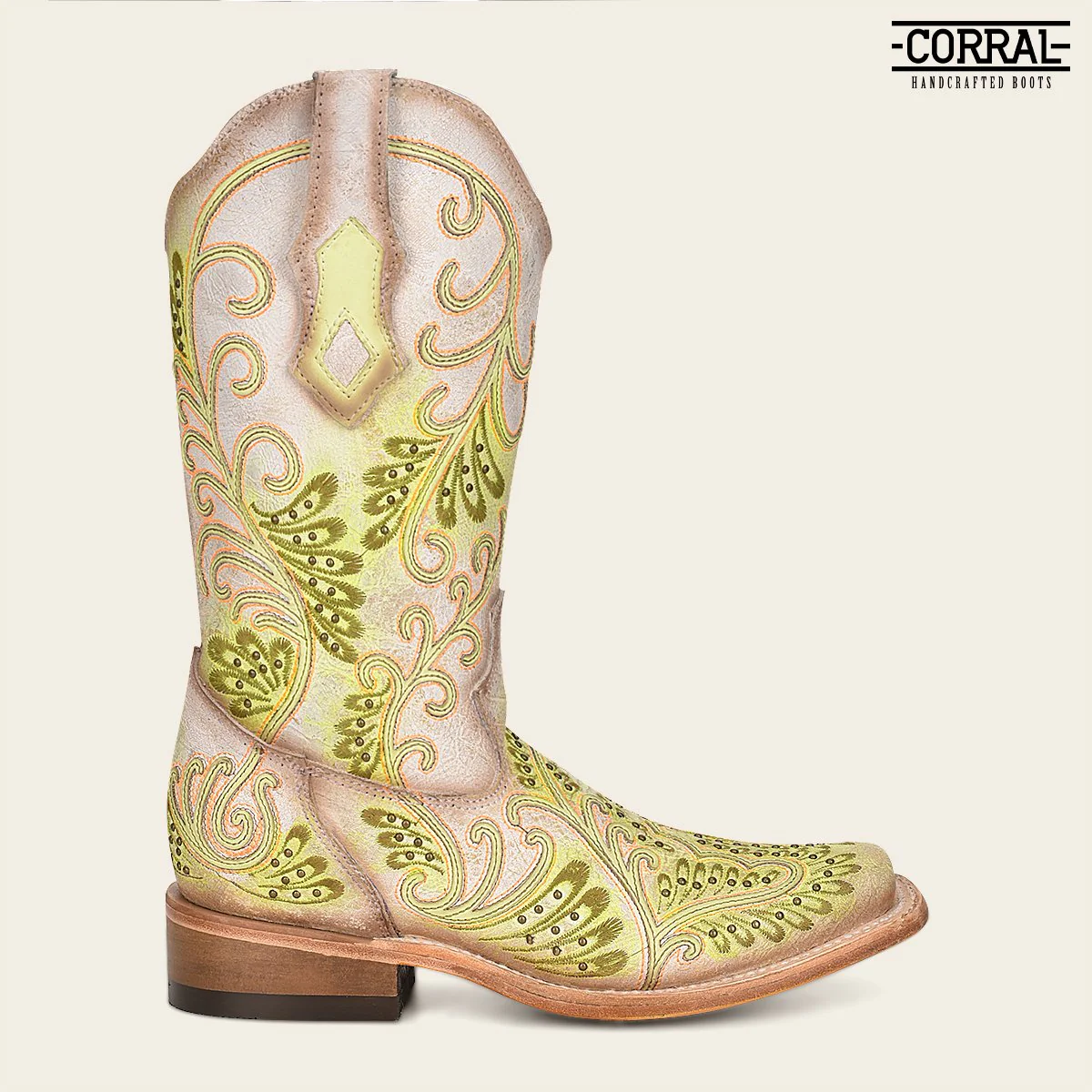 Bota Corral neón para dama