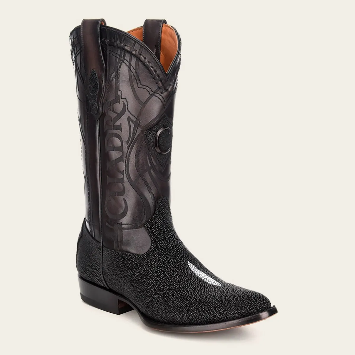 Bota en piel de mantarraya