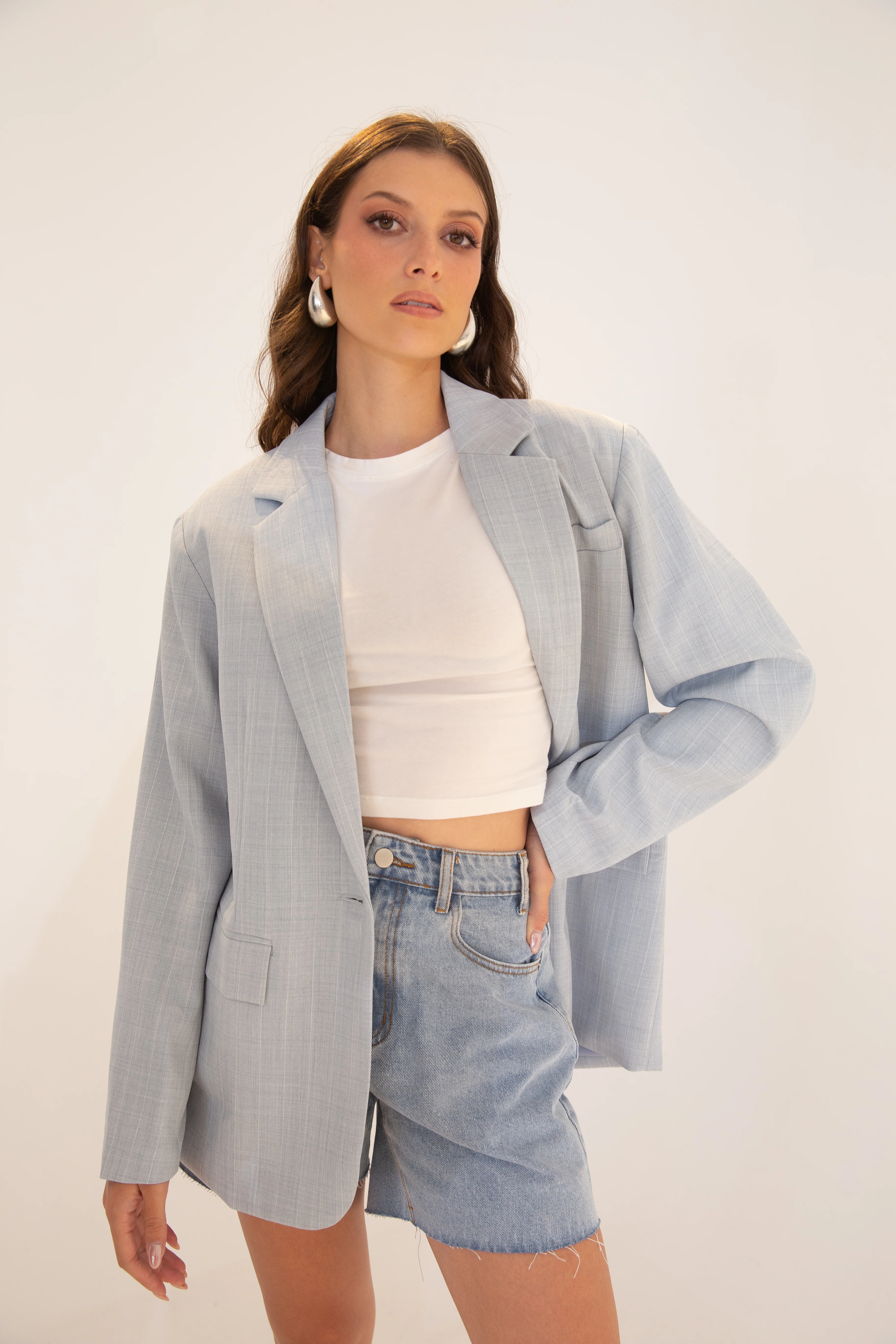 Damson blazer